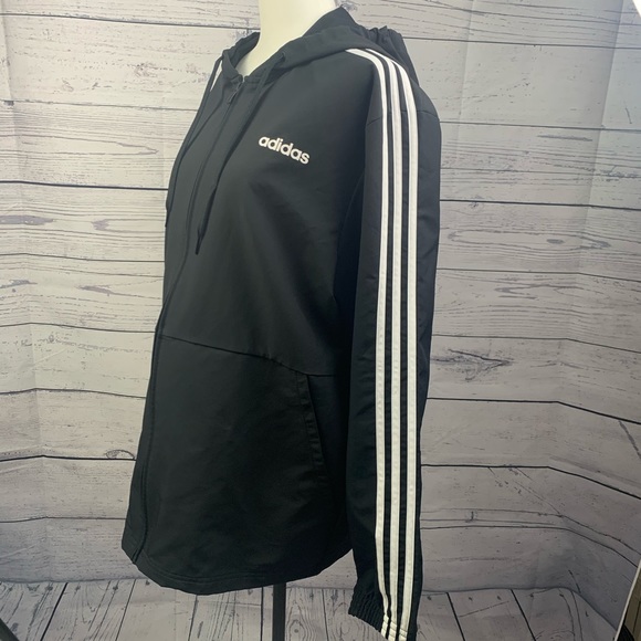 Adidas Men’s Lg Full Zipper with Hood Jacket - Picture 2 of 7